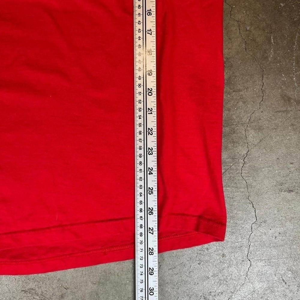 Red Houston Rockets NBA tee Men's Size XL - Picture 3 of 5